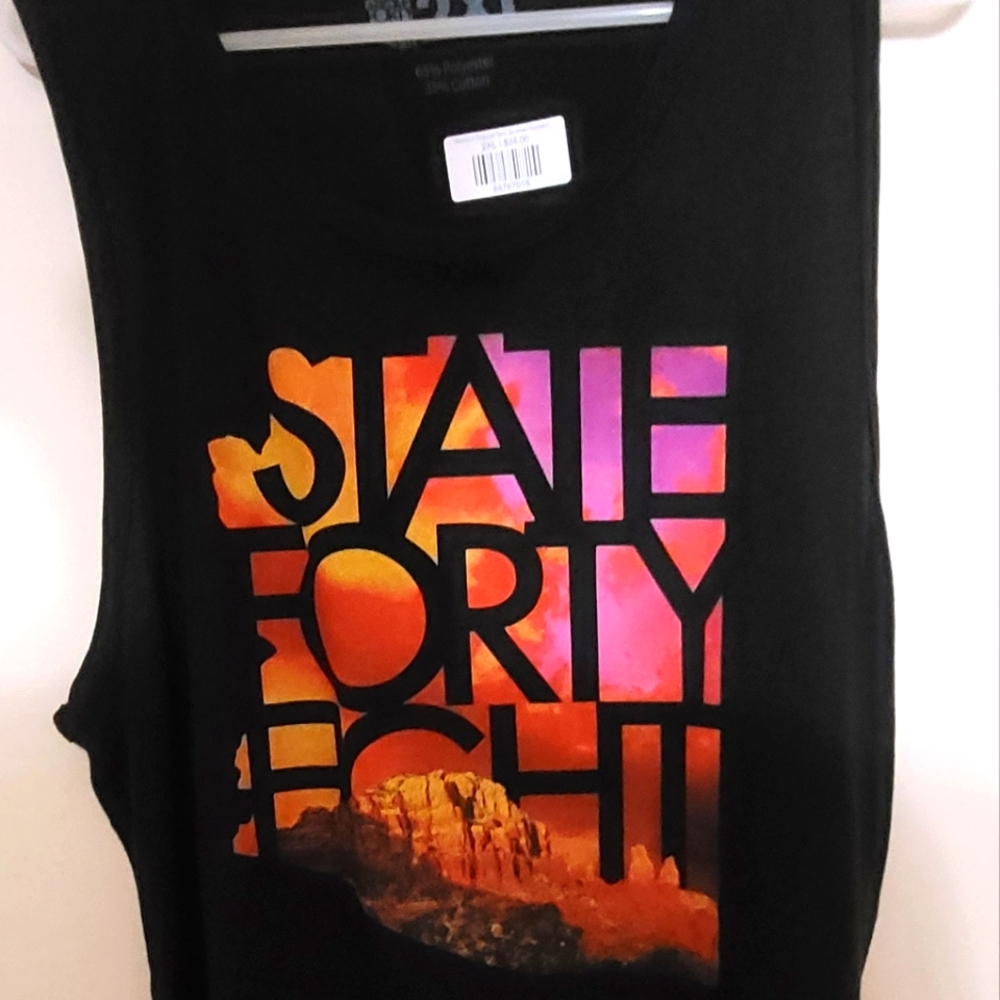 State 48 crop top
